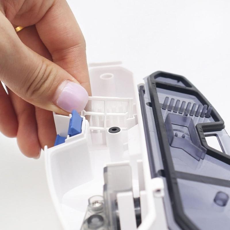 Pack of 4 Replacement Filters for Robotic Vacuum Cleaner Water Tank Accessories Plastic Sewage Box Filtration Parts