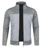 Maglione da uomo autunno inverno, cardigan largo, nuovo, freddo, collo alto, patchwork, caldo, giacca a vento, giacche casual Yasheng