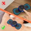 Rechargeable Neck Massager - EMS Cervical Vertebra Massage Patch for Muscle Pain Relief