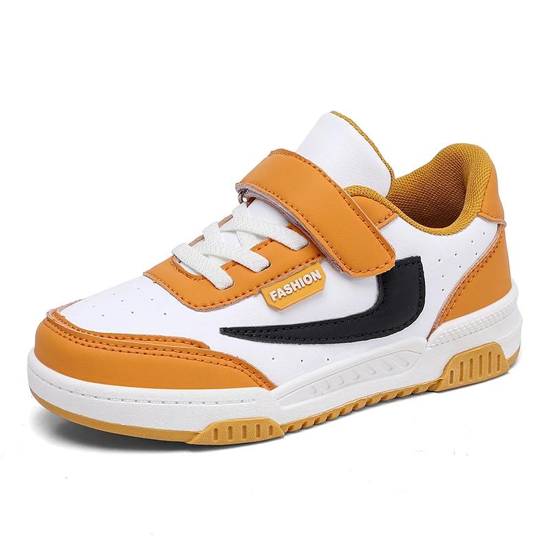 Spring and Summer Running Sneakers for Kids Non-slip Shoes for Boys Leather Kids Tennis Hugh Fashion Mesh Kids Shoes Sneakers