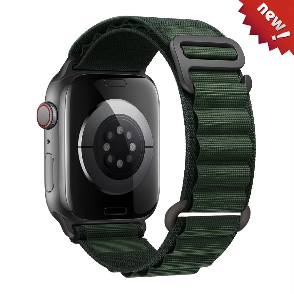 For Apple Watch Band 44mm 40mm 49mm 41mm 45mm 42mm 46mm Alpine loop bracelet correa iWatch Ultra 2 series 7 6 3 se 8 9 10 Straps