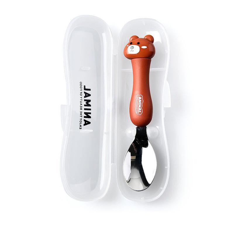 

Мультяшні тварини Дитячий набір ложок і виделок Десертна ложка для дітей Виделка Дитячий посуд Гаджети Дитячі столові прибори Сувеніри для дітей