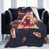 Outer Space Pizza Cat Rainbow Laser Taco Blankets Wool Throw Blanket Bedding Decoration Lightweight Bedspreads Multi-function