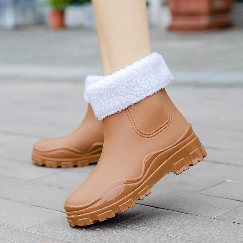 

Longchan Waterproof Anti-slip Rain Boots 36-40