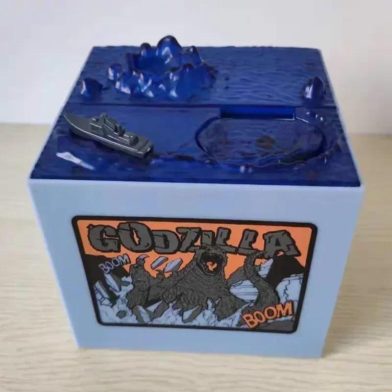 2025 Godzilla Little Pig Bank Little Pig Bank Money Box Coin Bank Adult Little Family Decoration Money Box Birthday Gift