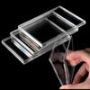 3/6/9pcs Acrylic Card Case Idol Photo & Game Card Polaroid Photo Laminated Highly Transparent Hard Brick Displaying Decor XJM