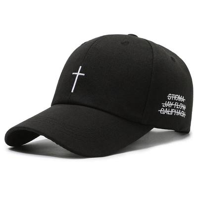 Bestickte Baseballkappe mit Kreuz