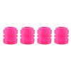 4pcs Night Glow Tire Valve Cap,Tire Air Valve Cap,Luminous Fluorescent,Car Motorcycle Dress-Up Parts, Luminous
