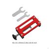 Aluminum Profile Drill Guide Punch Locator Hole Jig Wrench Tool for Cabinet Home