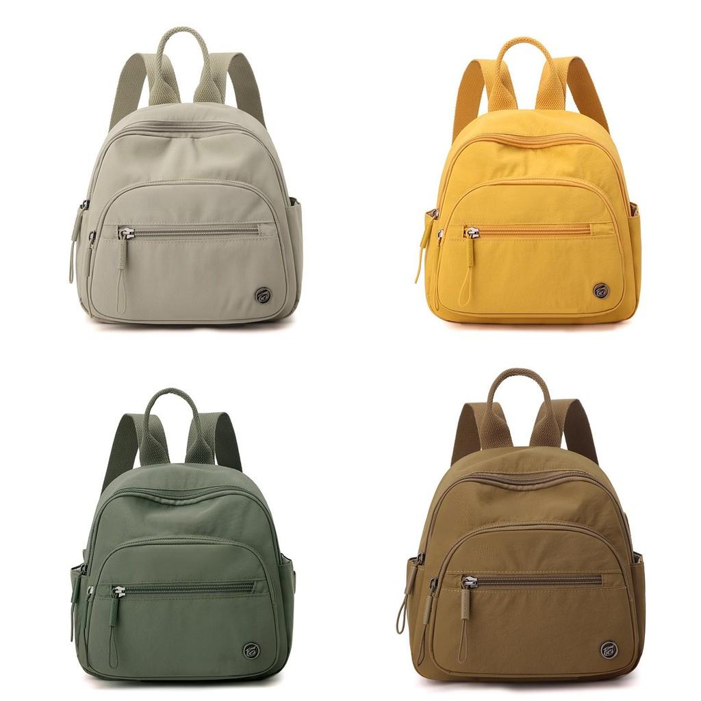 Minimalist Nylon Crossbody Bag With 10in Laptop Sleeve Breathable For Daily Commute Essentials
