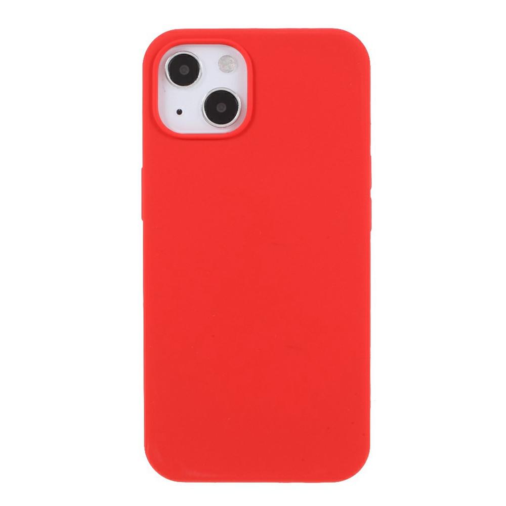 For iPhone 15 Plus Case Solid Silicone Shockproof Phone Back Cover