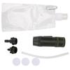 Outdoor Wasserfilter-Strohhalm mit Beutel-Kit Mini-Wasserreiniger für Notfall-Überlebensausrüstung