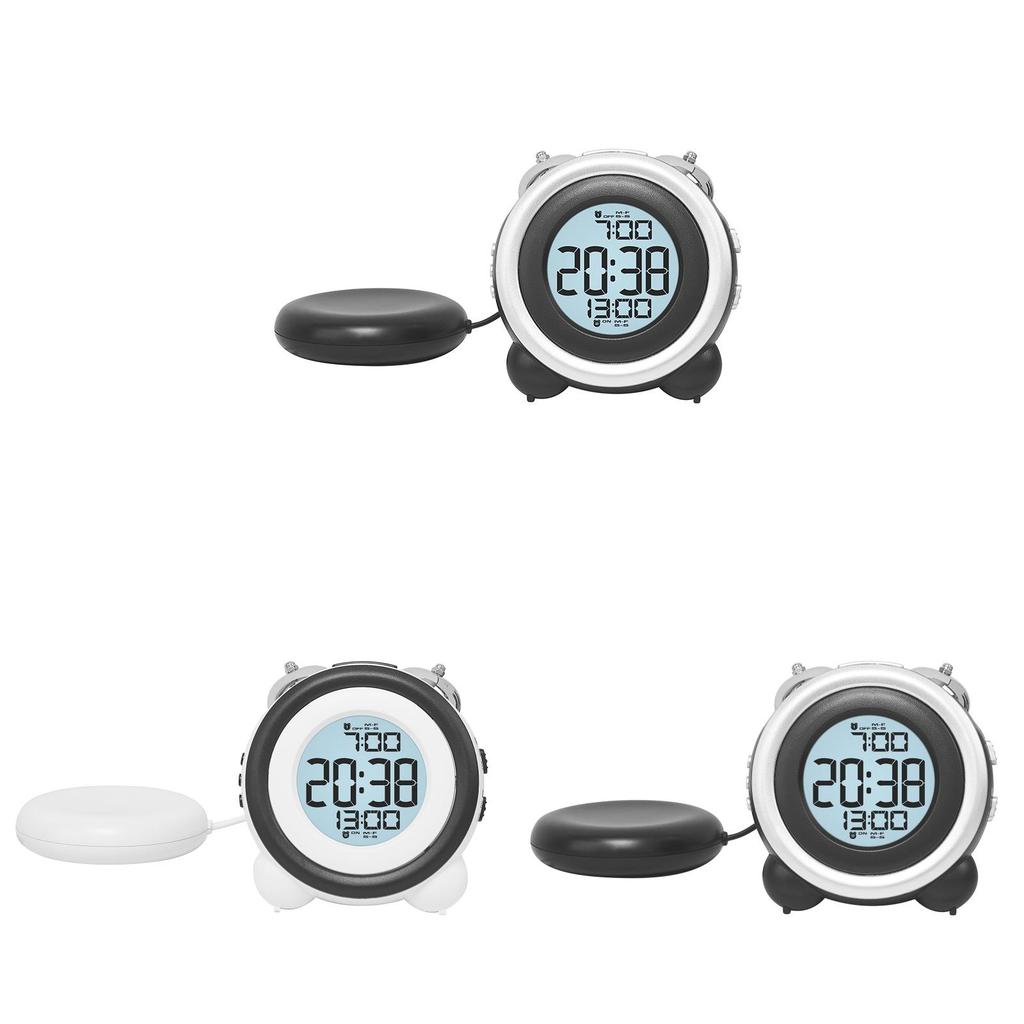Modern Minimalist Digital Alarm Clock With Night Light And Calendar For Bedroom Decor
