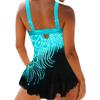 2024 New Design Printing Bikini Sets Swimsuit Women Sexy Loose Size Two Pieces Tankini Swimwear Summer New Beach Bathing Suits