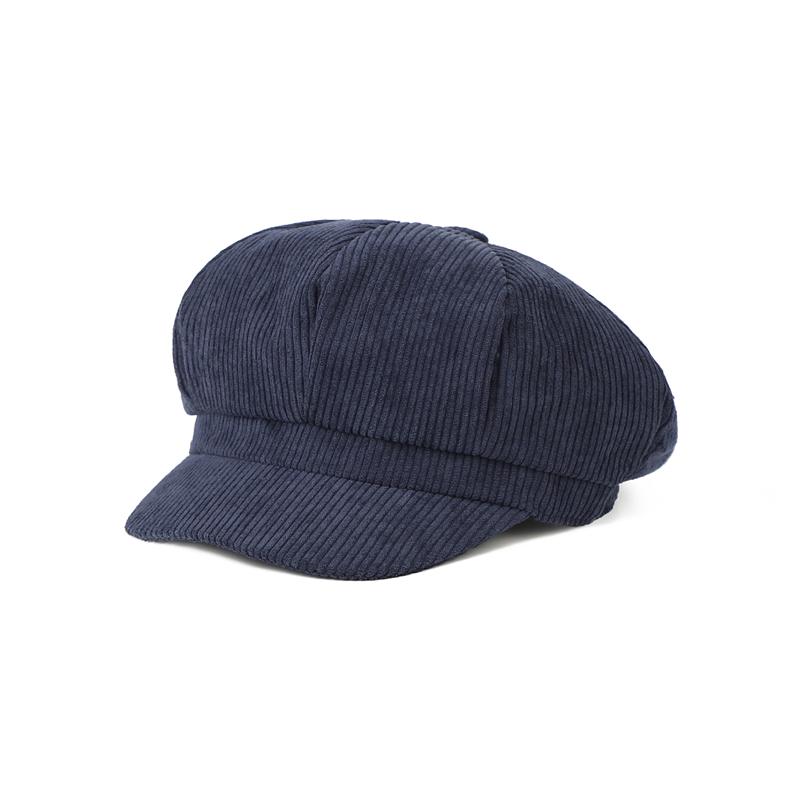 Newsboy Brand Latest Fresh Corduroy Neutral Gender Women  Men For Hat Vintage Coffee Caps British Painters Hats Spring And Autumn Berets Hip Hop