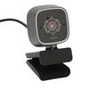 USB Webcam 1080P 30FPS Noise Reduction Dual Microphone Rotatable Plug and Play PC Camera for Desktop Laptop Video Chat