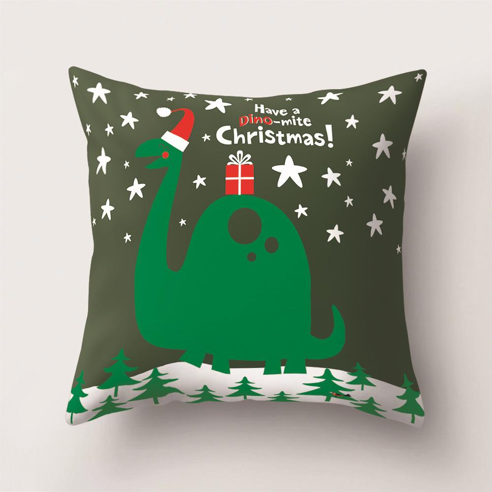 Cartoon Pattern Office Pillow Yiwu Pillowcase Christmas Sofa Pillowcase