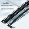 SAMZHE Cat6 24-Port Gigabit Network Patch Panel