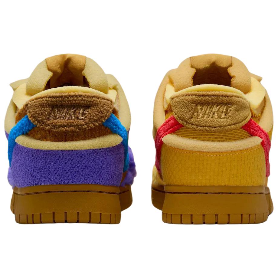 Cactus Plant Flea Market X Nike Dunk Low Swamp Sponge Pack - Psychic Purple Unisex Sneakers Photo-Blue Gold-Suede IH5094-500
