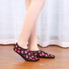Women's Anti-Slip Indoor Floor Socks with Warm Velvet Lining and Cute Prints for Home and Early Childhood Education