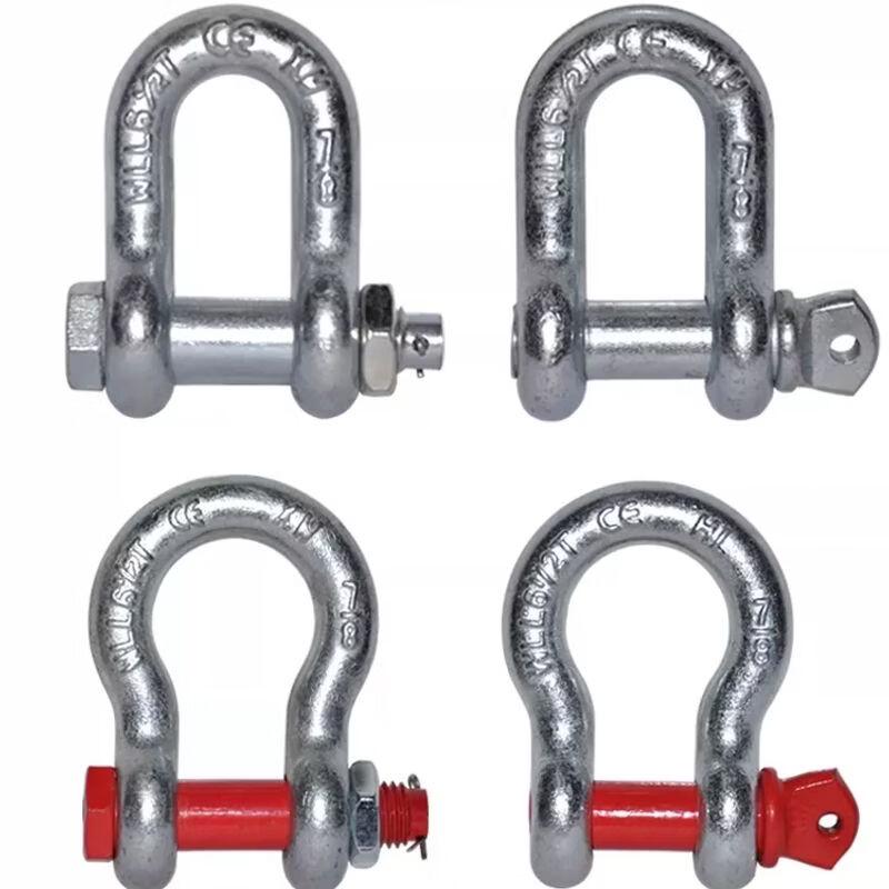 Heavy-Duty U-Type & D-Type Lifting Shackles