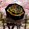 1PC Hogwarts Crest Umbrella-8-Rib Reinforced, Automatic Open, Lightweight & Durable, Cute Fashion Accessory for Outdoor, D2673