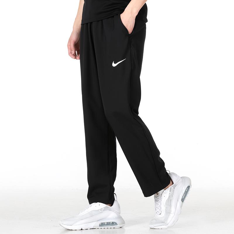 Nike Sports Jacket And Straight Leg Pants Set Men Sets Black DM6620-011+DM6627-010