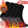 5Pairs Tourmaline Health Health Sock Thermotherapeutic Socks Self Heating Socks Men Women