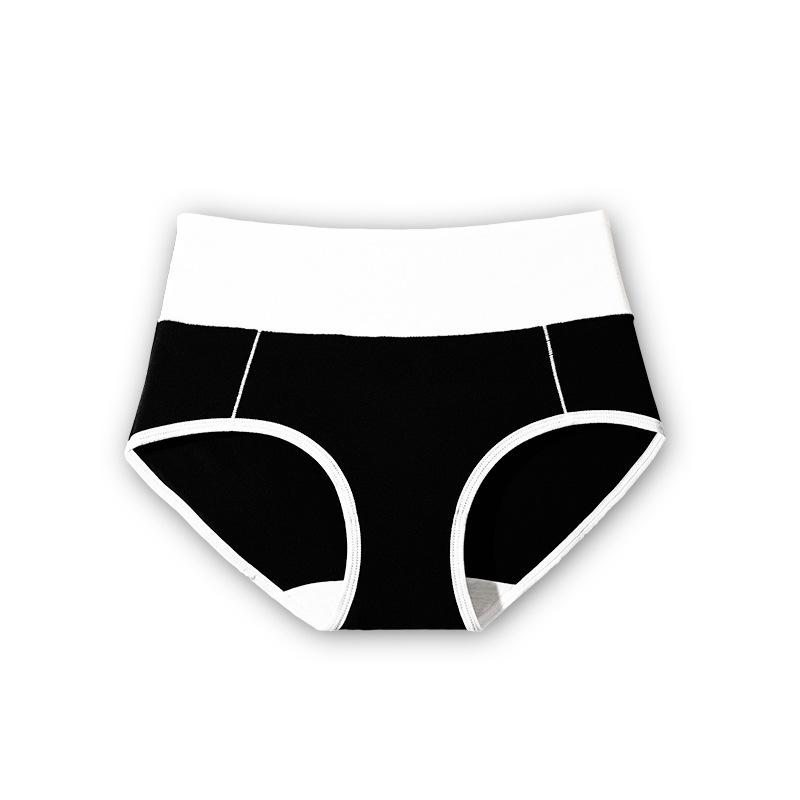 

Женское стандартное нижнее белье с высокой талией и животиком, трусы из чистого хлопка, антибактериальное нижнее белье большого размера для женщин из шелка тутового дерева L