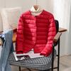 Autumn Winter Warm Women White Duck Down Slim Jackets Female Ultra Lightweight Packable Puffer Coats