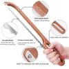 Bread Bow Cutter Serrated Bagel Cutter Stainless Steel Sourdough Bread Slicer Portable Bread Cutting Tool with wooden Handle