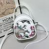Embroidered Flower Shoulder Bag New Spring/Summer Women's Bag Embroidered Flower Crossbody Bag
