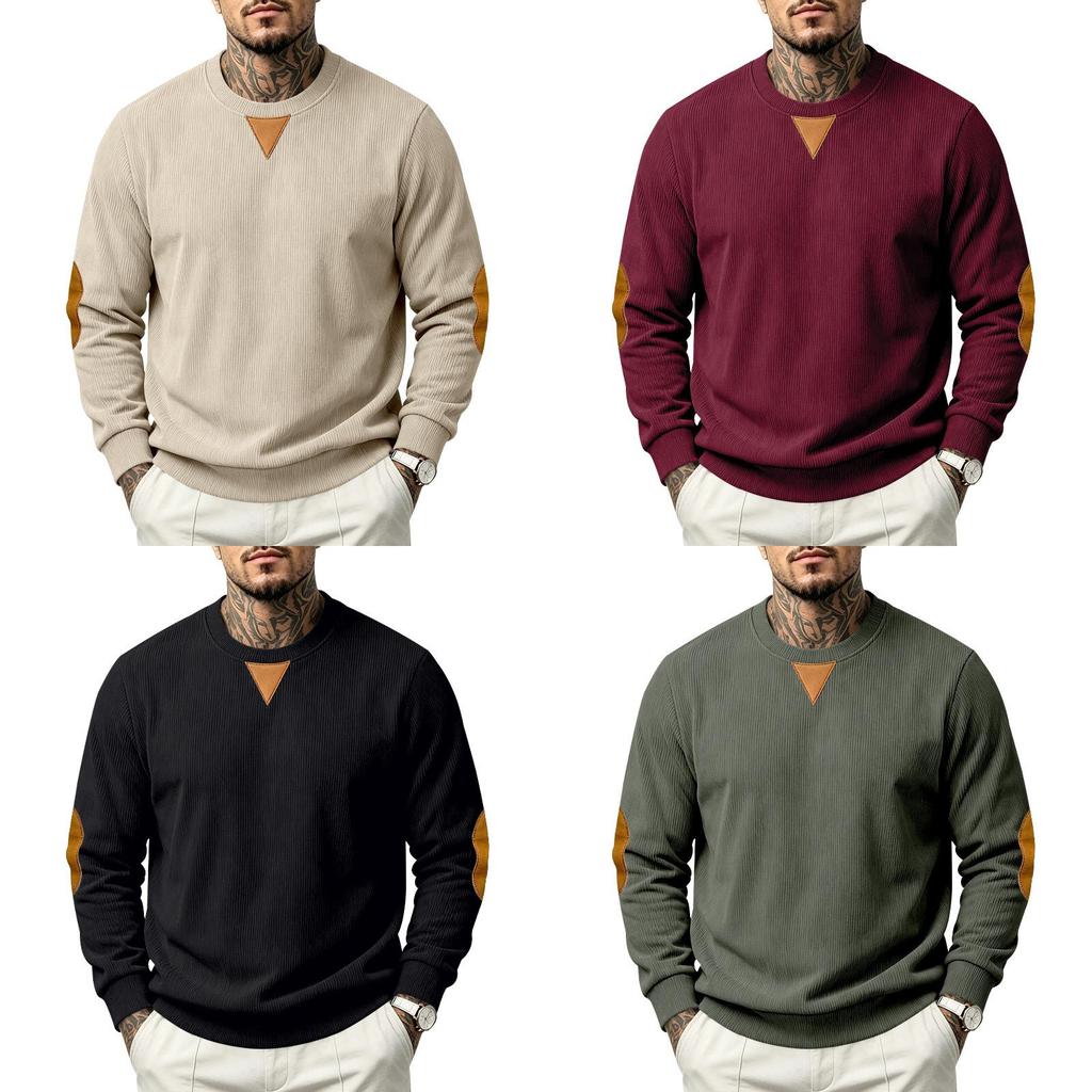 Embroidered Casual Hooded Sweater For Men Outdoor Autumn Wear
