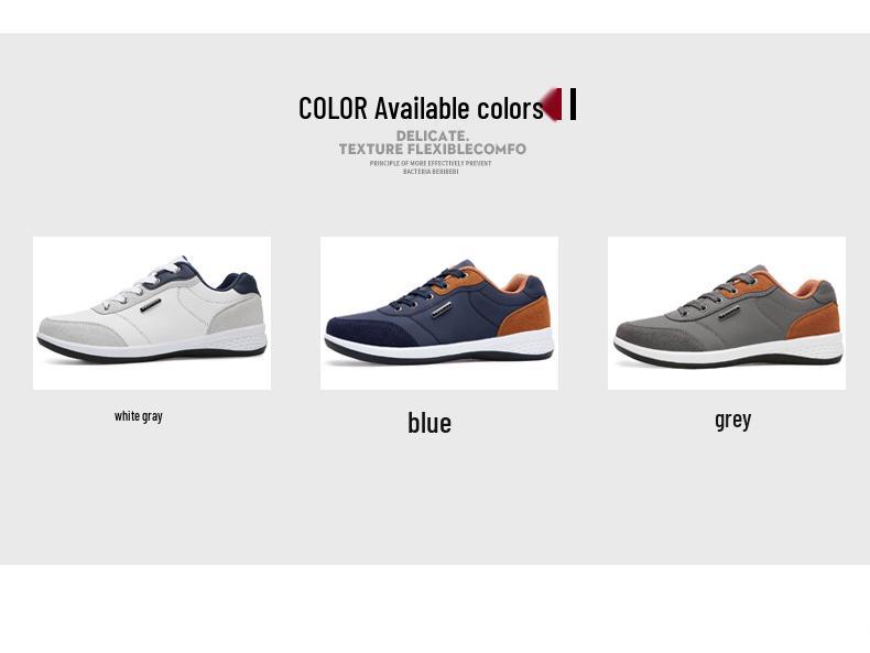 2025 Men's Casual White Sneakers - Summer Fashion Trend, Plus Size 48, Travel & Running Shoes