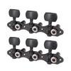 Black Color Classical Guitar Machine Heads Open Frame Style Guitar Tuning Keys  Classical Guitar