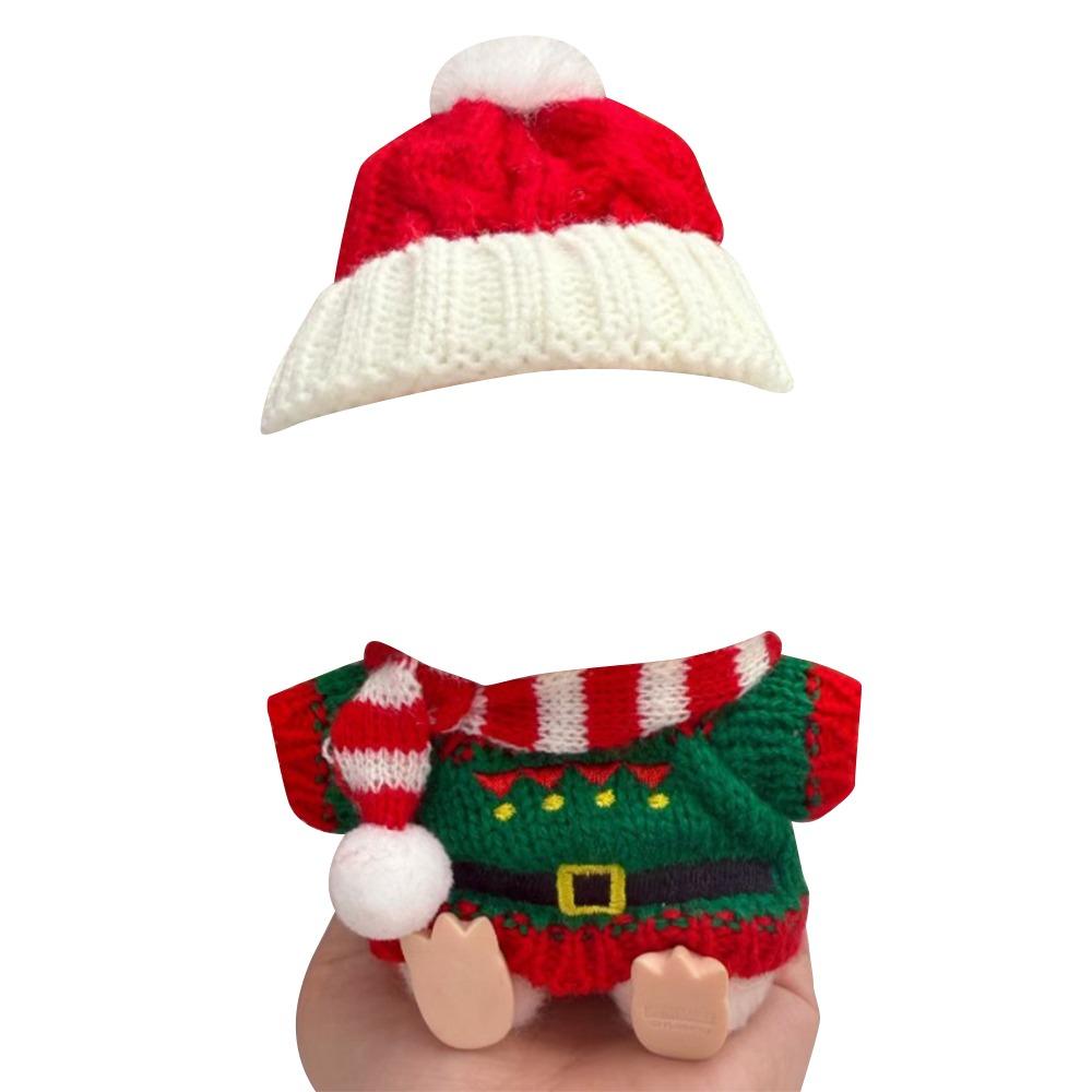 Scarf Christmas Attire Red Color Deer Costume New Skirt Overalls  Festive Occasions