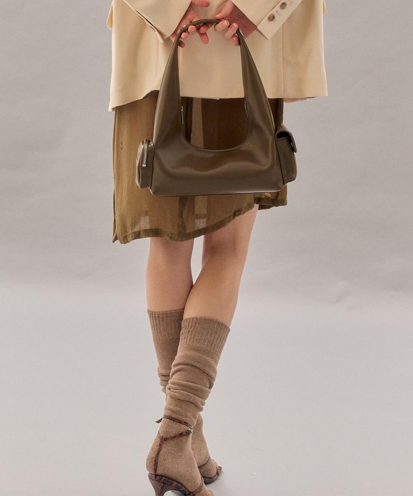 Koimooi Poket Hobo Bag Small (Khaki Brown)