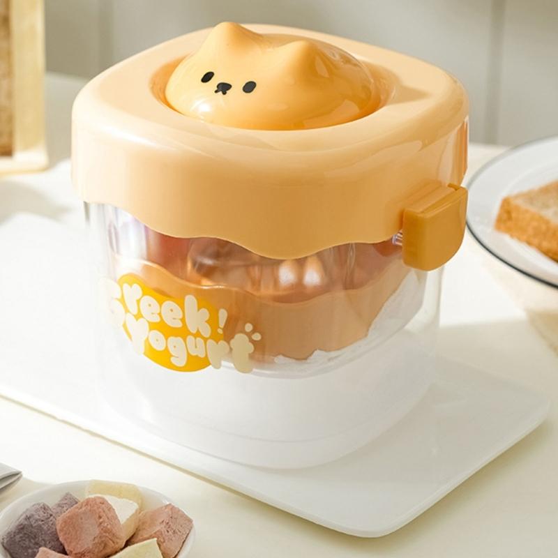 Multifunkční nástroj na cezení jogurtu pro snadné oddělení syrovátky a hladkou texturu domácího jogurtu