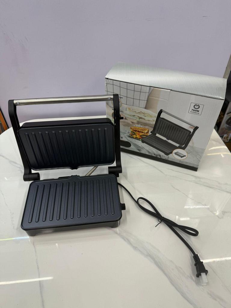 Compact Dual-Sided Pancake & Griddle Press: Multi-Function Cooker for Pancakes, Steak, Eggs, and Sandwiches