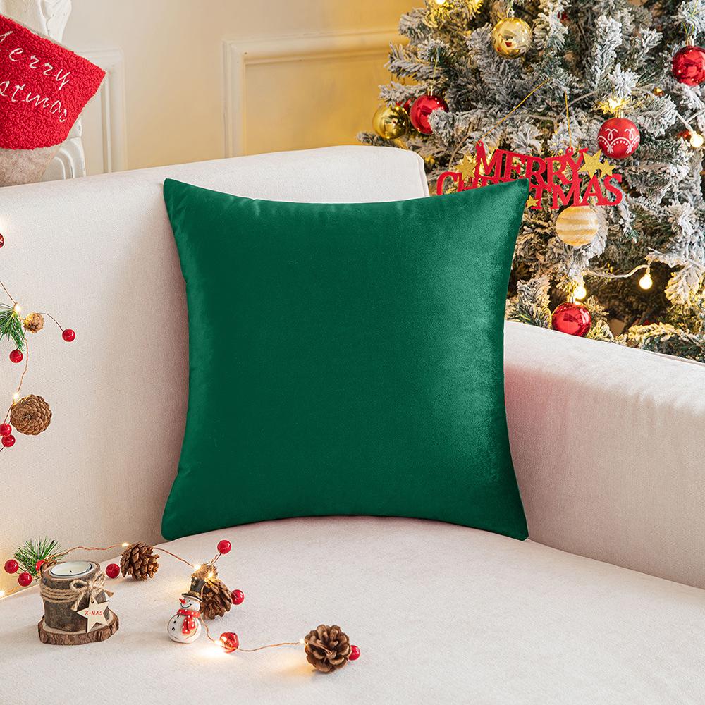 Green Ins Style Pillow Case Internet Celebrity Style Art Design Pillow Sofa Cushion Model Room Pillow
