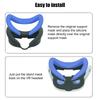 Facial Interfaces for Quest3 VR Headset Face Pad Replacement Skin Friendly Silicone Cover for Comfort Face Cover