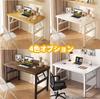 BURAYIENTA Folding Desk No Assembly Required Fully Assembled Table PC Study Suitable for Outdoor Use - - - Desk, Workstation, Desk,