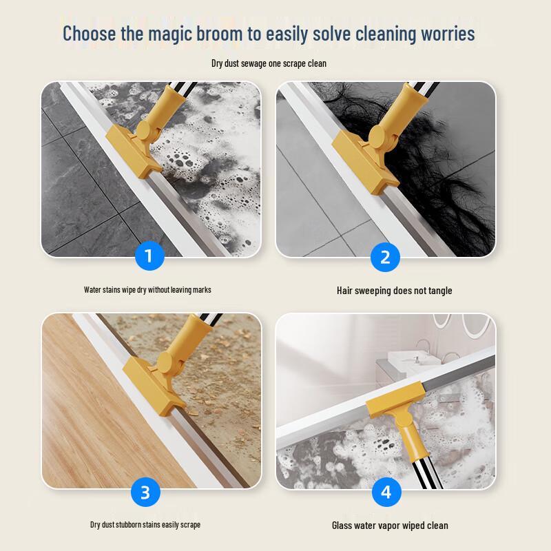 Silicone Magic Squeegee Broom