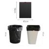 60 Pcs Household Garbage Bag with Drawstring Disposable Kitchen Supplies Bathroom Portable Cleaning Big Plastic Bag