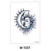 Tattoo Sticker Half Arm Waterproof Long-Lasting Disposable Tattoo Male And Female Flower Arm Tattoo Sticker
