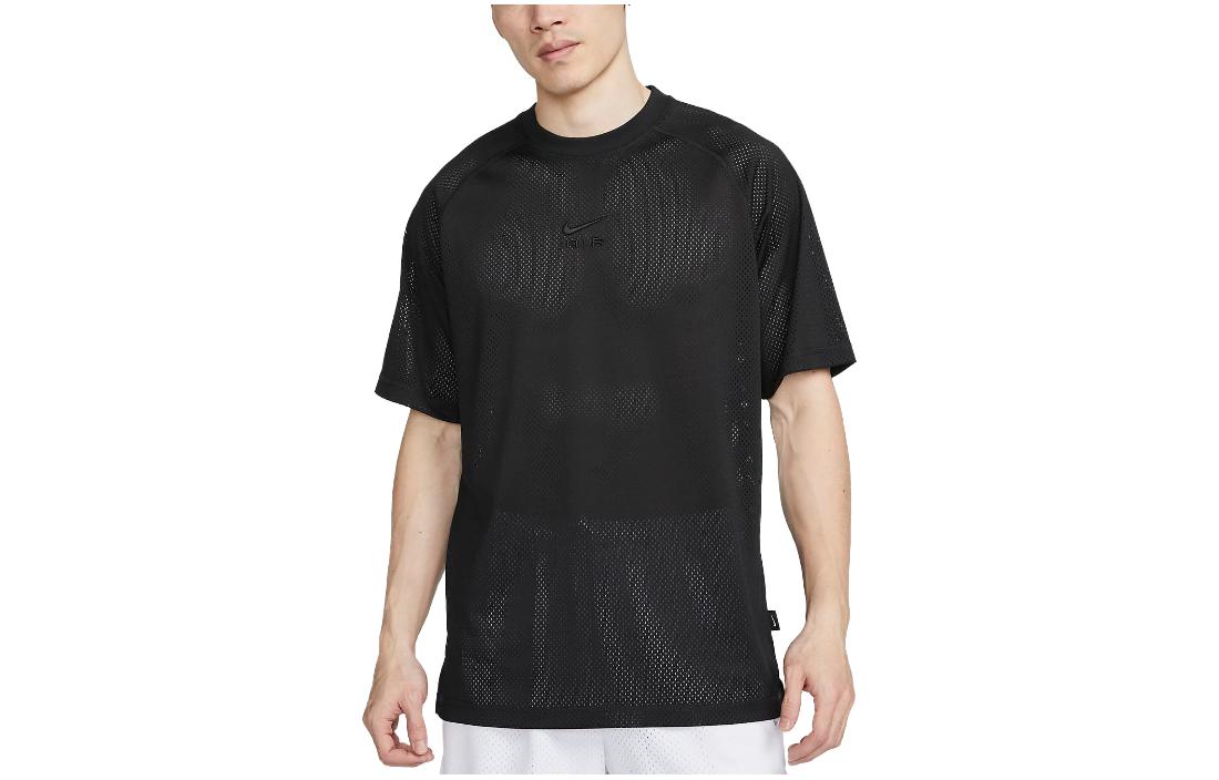 

Nike T Shirts Men s Black Crew Neck Moderate Straight Fit DX0157-010 M