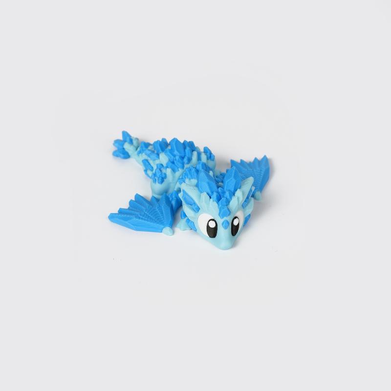 

1Pc 3D Printed Cute Silly Dragon Fruit Food Dragon And Dragon Egg Plastic Ornaments Desktop Decoration Sculpture Holiday Gift