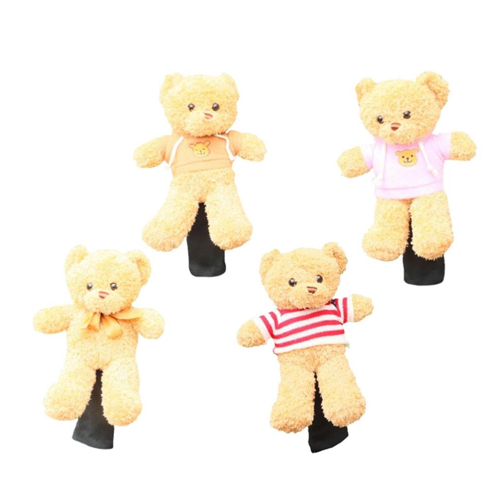 Golf Wood Headcover Golf Training Supplies Cartoon Protective Sleeve Funny Driver Headcover for Women Golfer Adults Lovers Kids