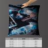 Satoru Gojo Anime Pillow Covers Cartoon Sofa Decorative Home Double-Sided Printing Short Plush Cute Cushion Cover