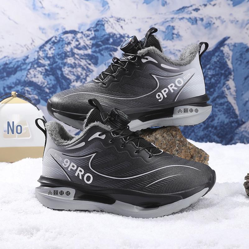 Red Hare Boys' 9Pro Winter Running Shoes with Carbon Plate - Professional PE Test & 8Pro Plus Velvet for Students